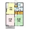 エスペランサ Bの間取り画像