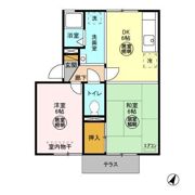 カーサフォンターナの間取り画像
