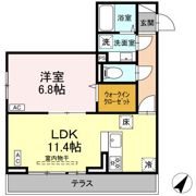 ピンウィール南台の間取り画像