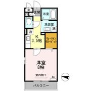 グランドゥール小倉の間取り画像