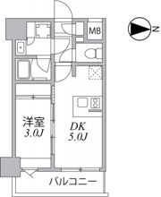 SYFORME住吉の間取り画像