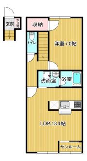 ウーヌスの間取り画像
