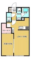 JERICHO Bの間取り画像