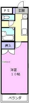 KURIMAマンションの間取り画像