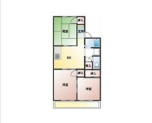 メゾン栗の沢の間取り画像