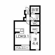 リベルタC・Dの間取り画像