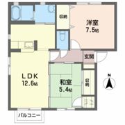 サザンパークAの間取り画像