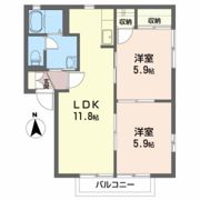 グランドゥールⅢの間取り画像