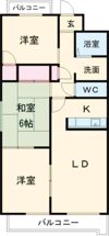 エトワール桑名の間取り画像