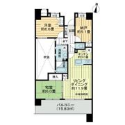 ライオンズステージ立石の間取り画像