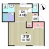 ハイツサングリーンの間取り画像