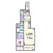 ヒカルサ浜松渡瀬町の間取り画像