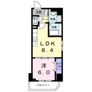 日暮里クリスタルガーデンの間取り画像