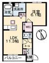 シャーメゾン ウィステリア A棟の間取り画像