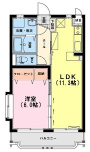 ユーミー上平野の間取り画像