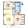 YMハイツ A棟の間取り画像