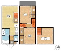 MODERN PALAZZO 戸石Eの間取り画像