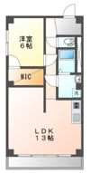 双葉マンションの間取り画像