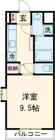 幸マンションの間取り画像