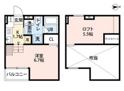 Estrella堺の間取り画像