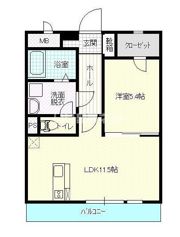 パステルライフⅠの間取り画像