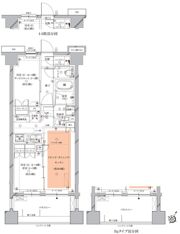 Opus residence Meguro Senzokuの間取り画像