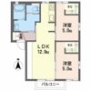 ヤマトハイツⅡAの間取り画像
