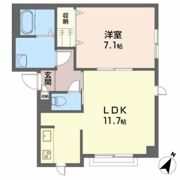 シャーメゾンタカミの間取り画像
