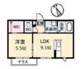 クレール藤 B棟の間取り画像