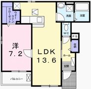 レジデンス Kの間取り画像
