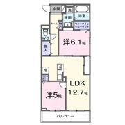 江どばしテラスの間取り画像