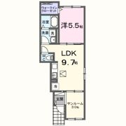 フリーデ セントラル パークの間取り画像