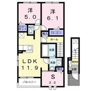 アルドールの間取り画像