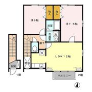 ヴァンヴェール Aの間取り画像