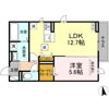 DーROOM新小路の間取り画像