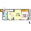 DーROOM新小路の間取り画像