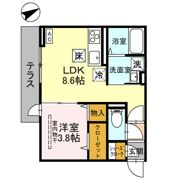 ブル・シエルの間取り画像