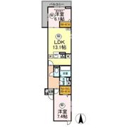 メゾンアーク西新井の間取り画像