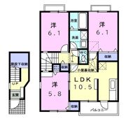 ラ・メール アンの間取り画像