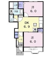 クラール Kの間取り画像