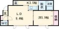サンライフ東光の間取り画像