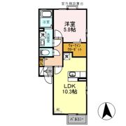 ラフィーネ メゾンの間取り画像