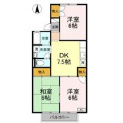 セジュール平田の間取り画像