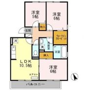 コンフォールⅠ番館の間取り画像