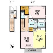 リリア 弐番館の間取り画像