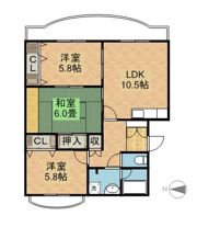 ハイツシャルマンの間取り画像