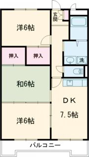 サンフジの間取り画像