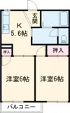 ウィンドコートAの間取り画像