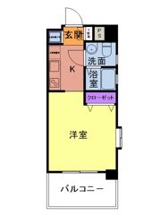 ピュアドームアーティック平尾の間取り画像