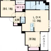 Avenir旭ヶ丘の間取り画像